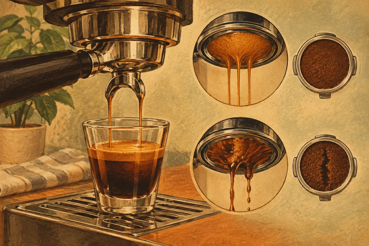 Fix Espresso Channeling at Home, Shot by Shot