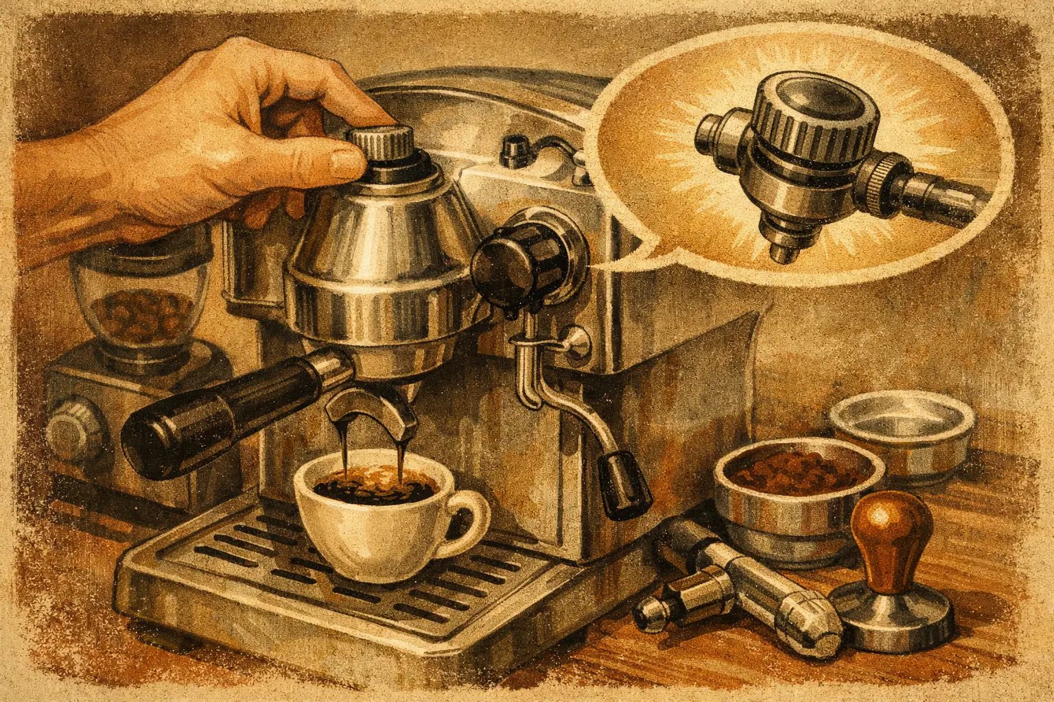 Flow Control Knob Espresso Upgrade Guide