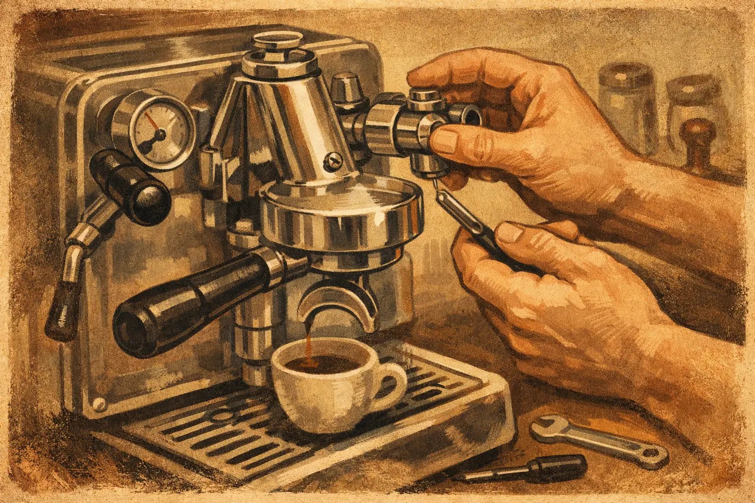 How to Install Flow Control on an E61 Machine