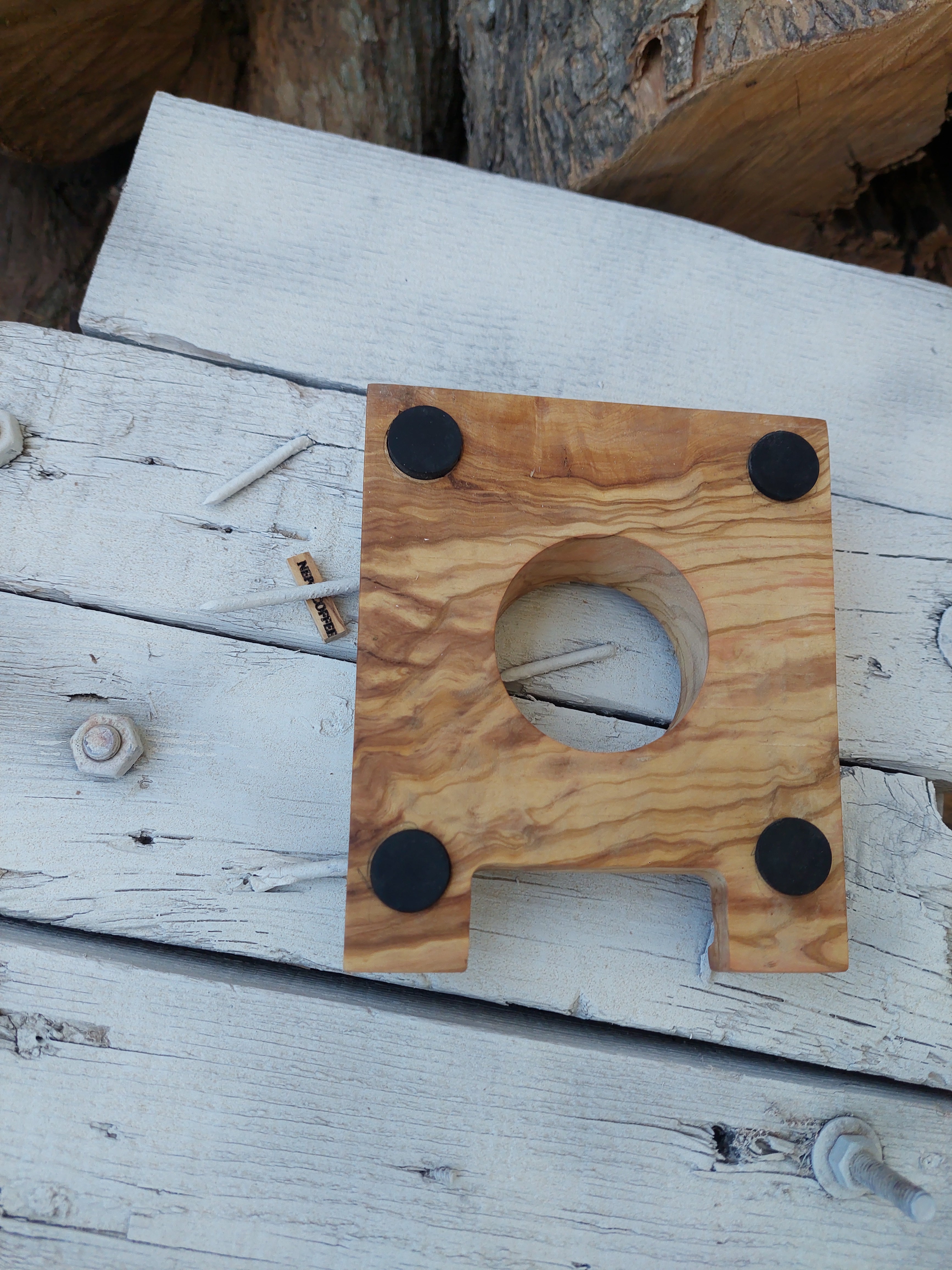 Wooden Eureka Mignon Tilted Base / Wood Options