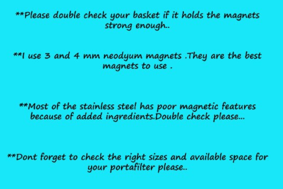 Magnetic Dosing Funnel w/Wood Options 58 / 57 / 54 / 51 / 49mm