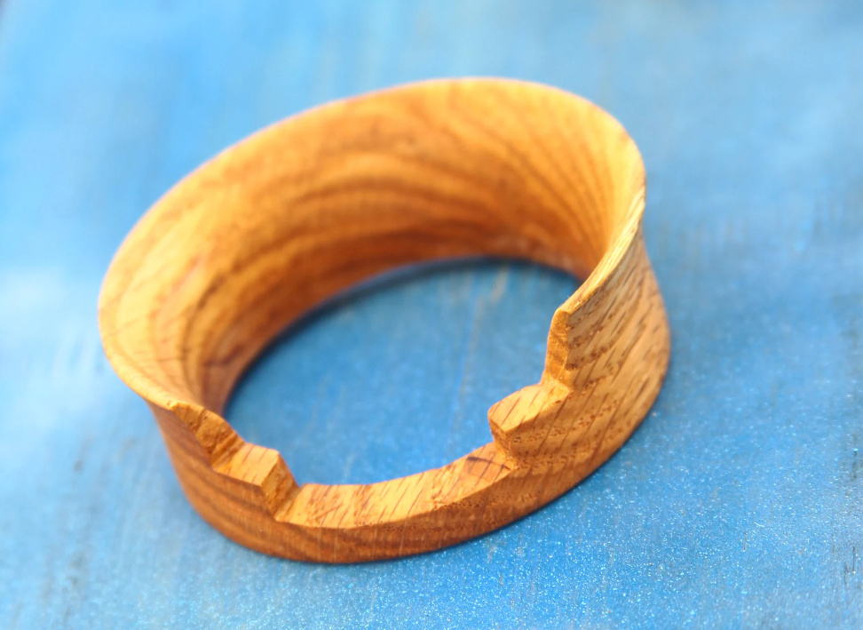 58 mm Magnetic Espresso Dosing Ring Funnel with Wood Options