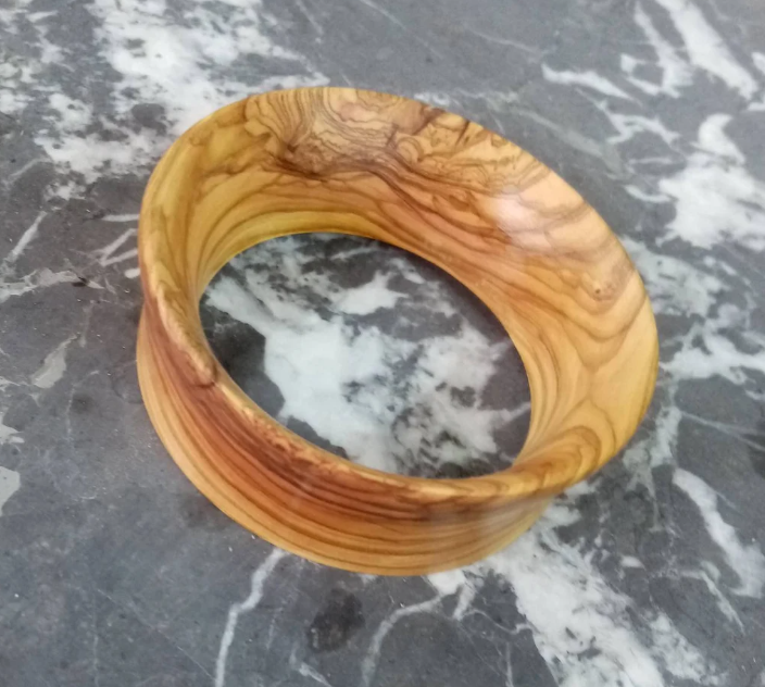 58 mm Magnetic Espresso Dosing Ring Funnel with Wood Options