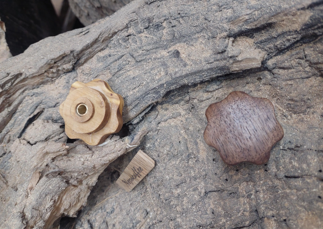 Wooden Metal Upgraded Lelit Elizabeth, Victoria, Kate, Grace Steam Knob