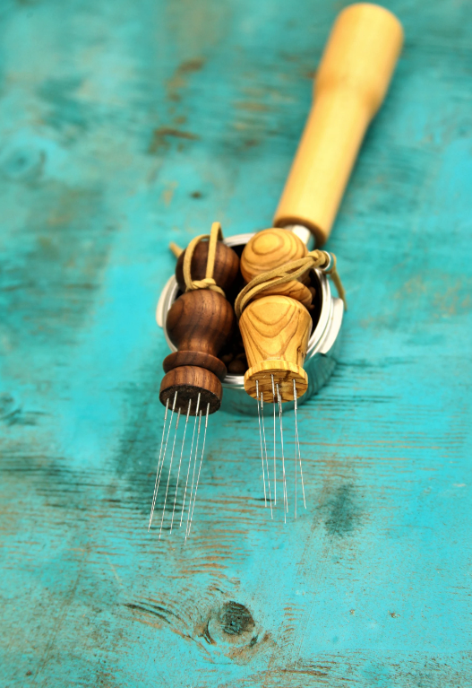 9 Prong 0.35mm Magnetic WDT with leather Strap -American Walnut , Olive wood ,oak wood..