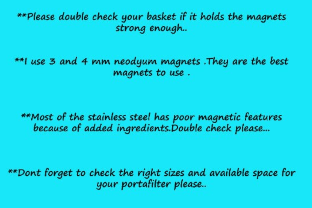 Magnetic Dosing Funnel w/Wood Options 58 / 57 / 54 / 51 / 49mm