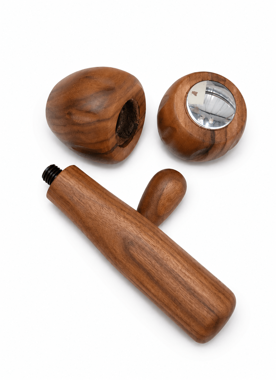 Premium Walnut Wood Accent Set for Izzo Alex Duetto 2, Quick Mill 67 Evo / Vetrano, & Izzo Ani