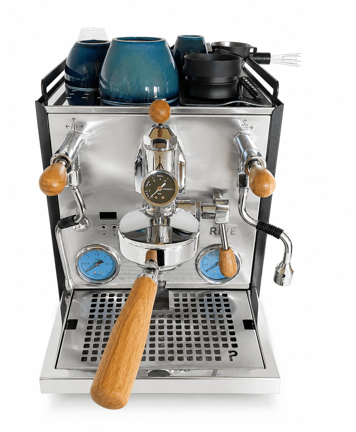 Kit de Acabado de Madera Premium para Máquinas de Espresso Profitec Ride