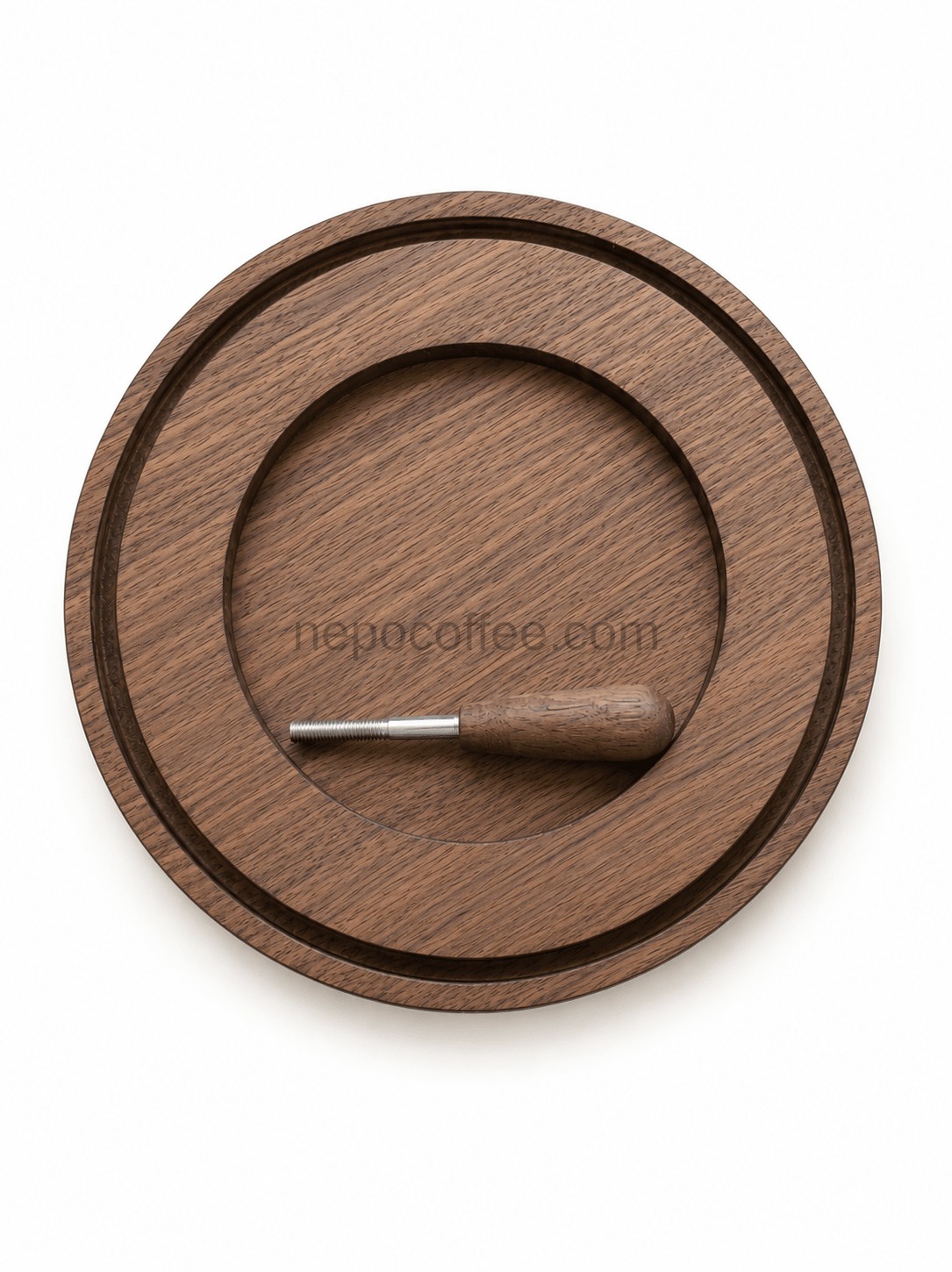 Premium Wooden Lid for Mazzer Mini Electronic (Type A & B) Espresso Grinder Hopper - #Nepocoffee#