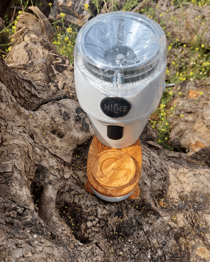 Wood Accent Set for Niche Zero Coffee Grinder