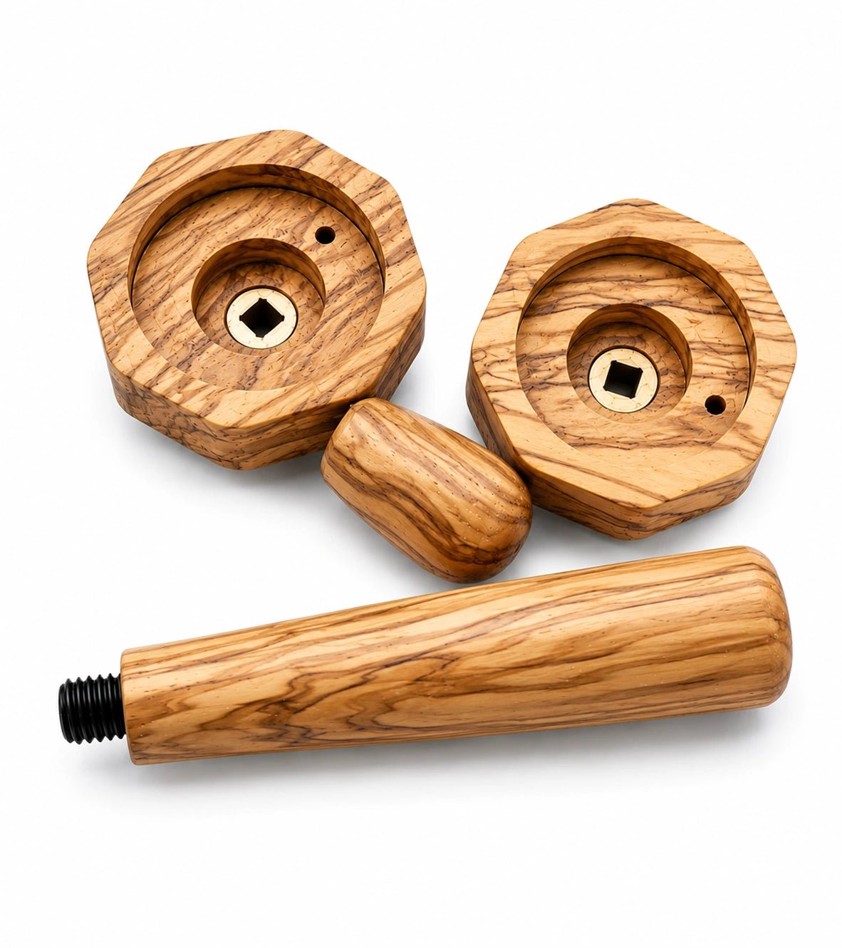 Wood Customization Set for Rocket Appartamento TCA | Complete Wooden Upgrade Kit for Espresso Machine | Walnut, Oak Custom Mods