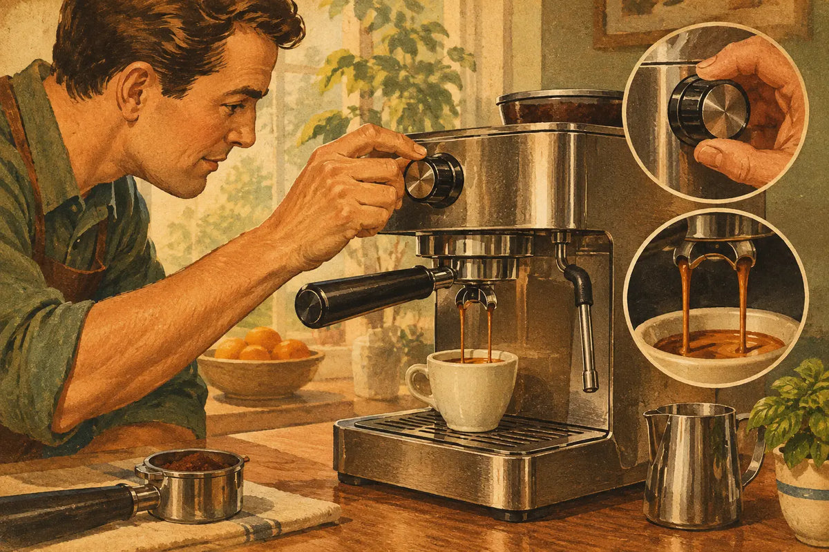How to Adjust Espresso Flow Control at Home