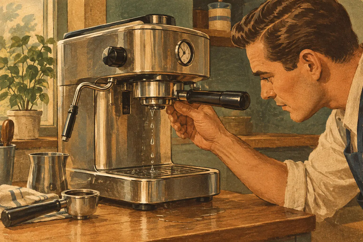 Why Espresso Machines Leak and What to Check