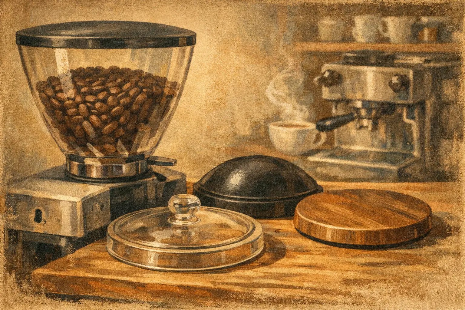 Choosing the Right Espresso Bean Hopper Lid