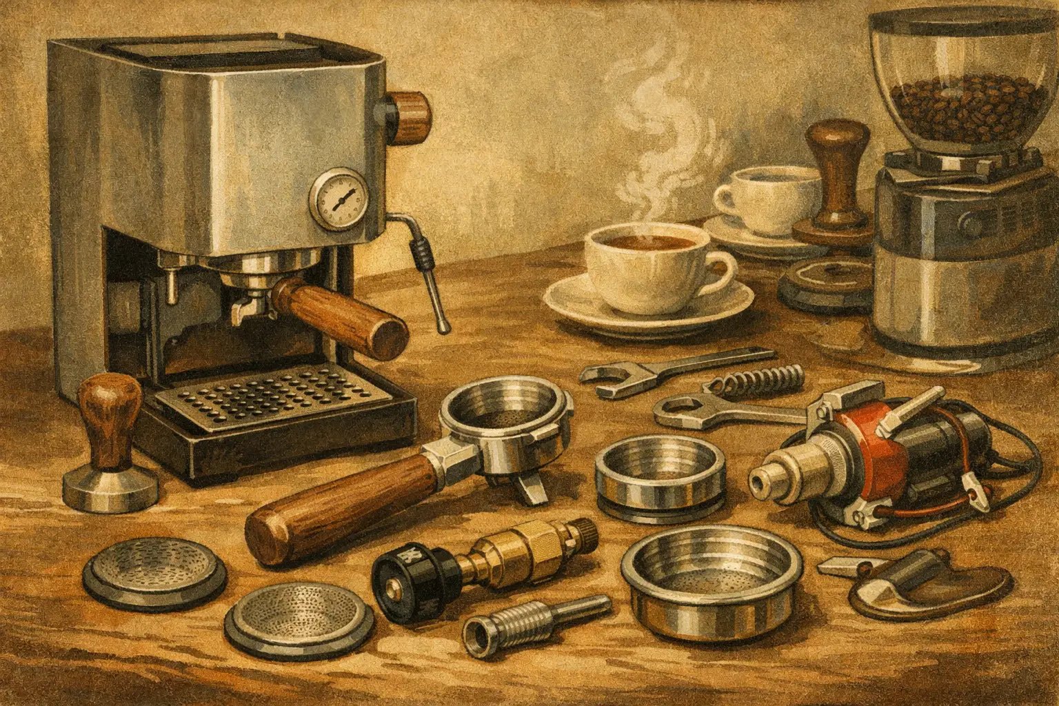 Gaggia Classic Custom Parts That Earn Their Place