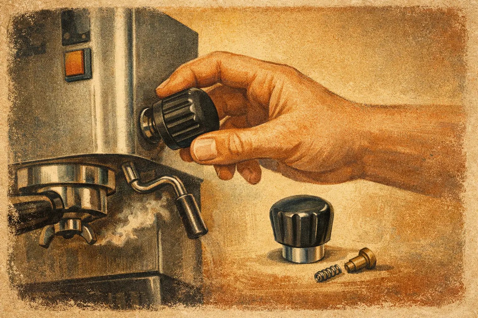 Gaggia Steam Knob Replacement for Better Control