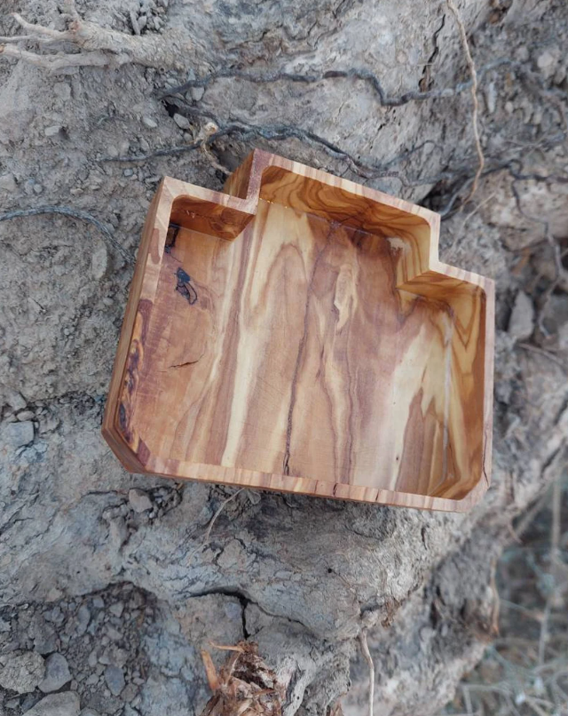 Wood Tray for Eureka Mignon - American Walnut - Oak - Olive Wood - Ashwood (not for Libra models )