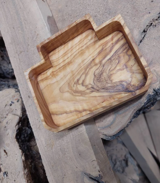 Wood Tray for Eureka Mignon - American Walnut - Oak - Olive Wood - Ashwood (not for Libra models )