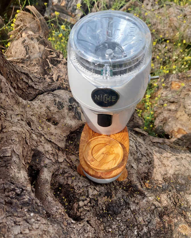 Wood set for - Niche Zero Coffee Grinder - - Olive Wood - Walnut - Oak Wood