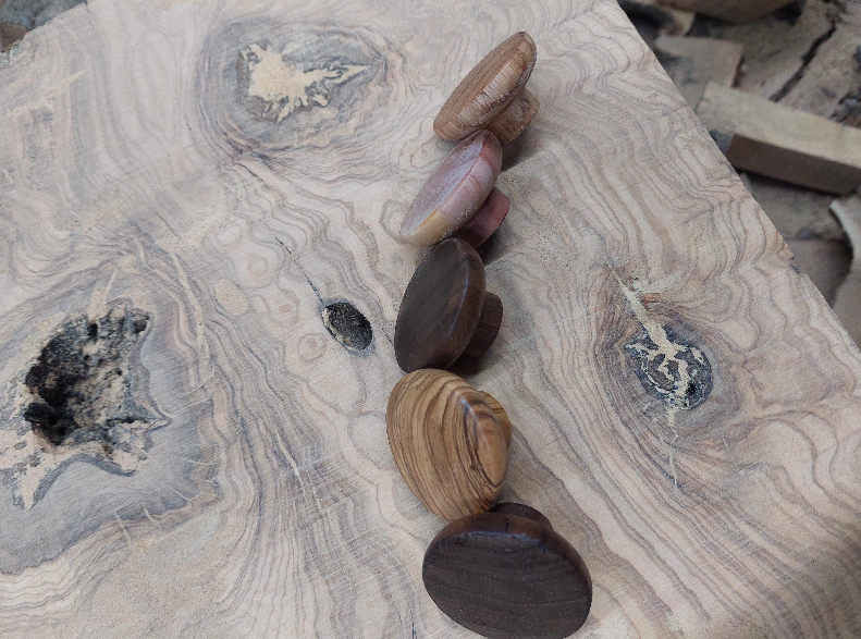 Custom Wood Knob for Fellow Stagg Kettle | Walnut Oak Olive