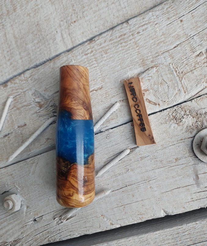 Mango de portafiltro de madera - Olivo, Nogal, Roble, Ébano ...