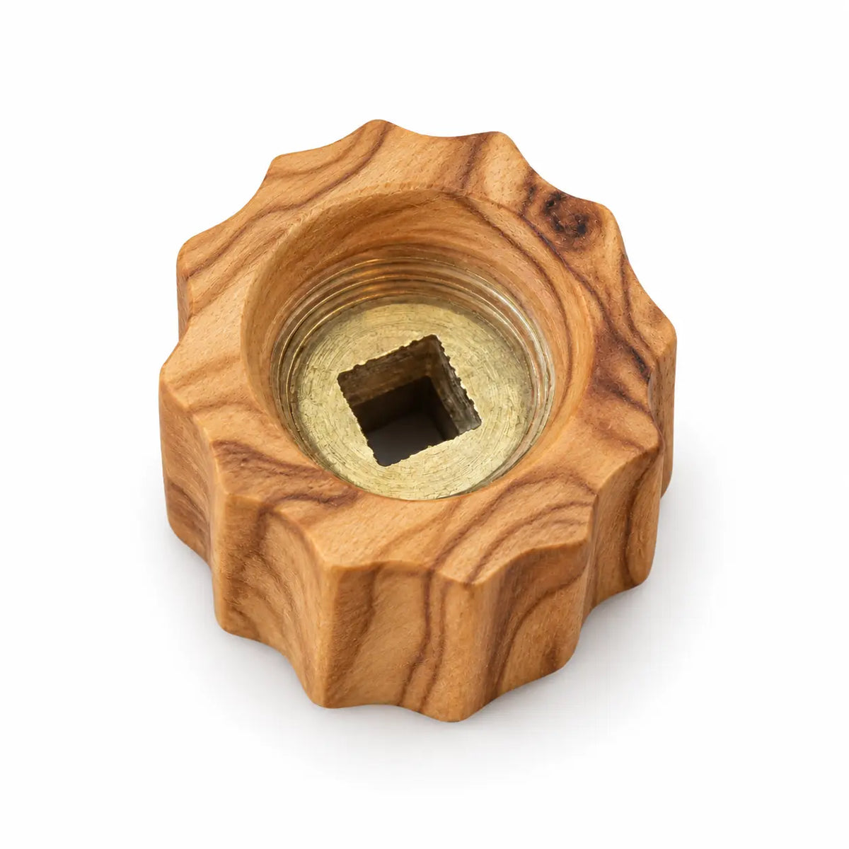 Mando de vapor de madera para Gaggia Classic y Pro (centro metálico)