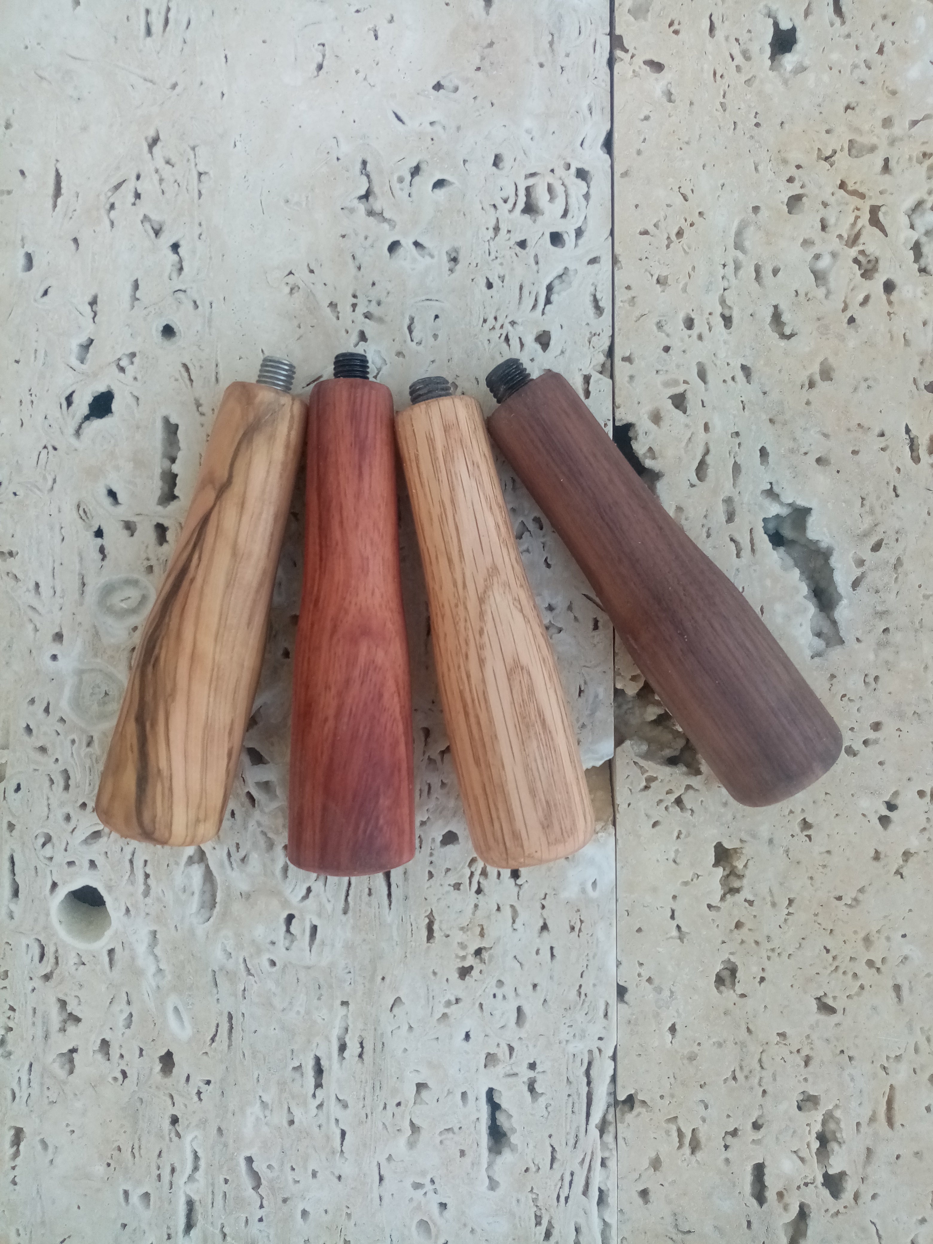 Wooden Portafilter Handle - Olive,Walnut,Oak,Ebony ...