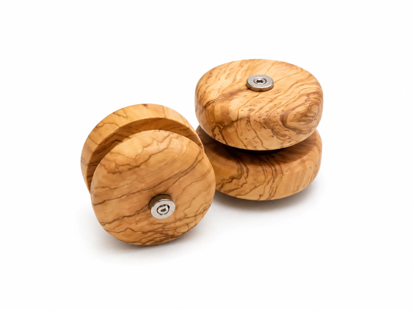 Mando de vapor de madera para Gaggia Classic y Pro (centro metálico)