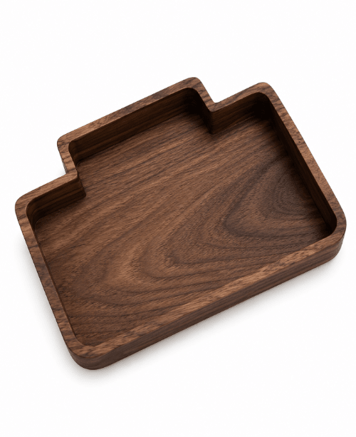 Eureka mignon walnut tray