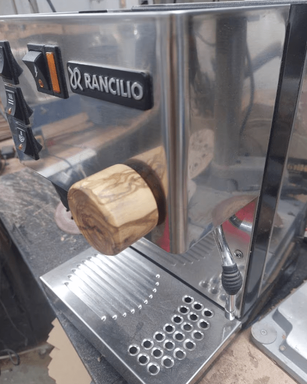Reinforced Gaggia   Portafilter  Handle -- Reinforced with Metal  [Wood Options]