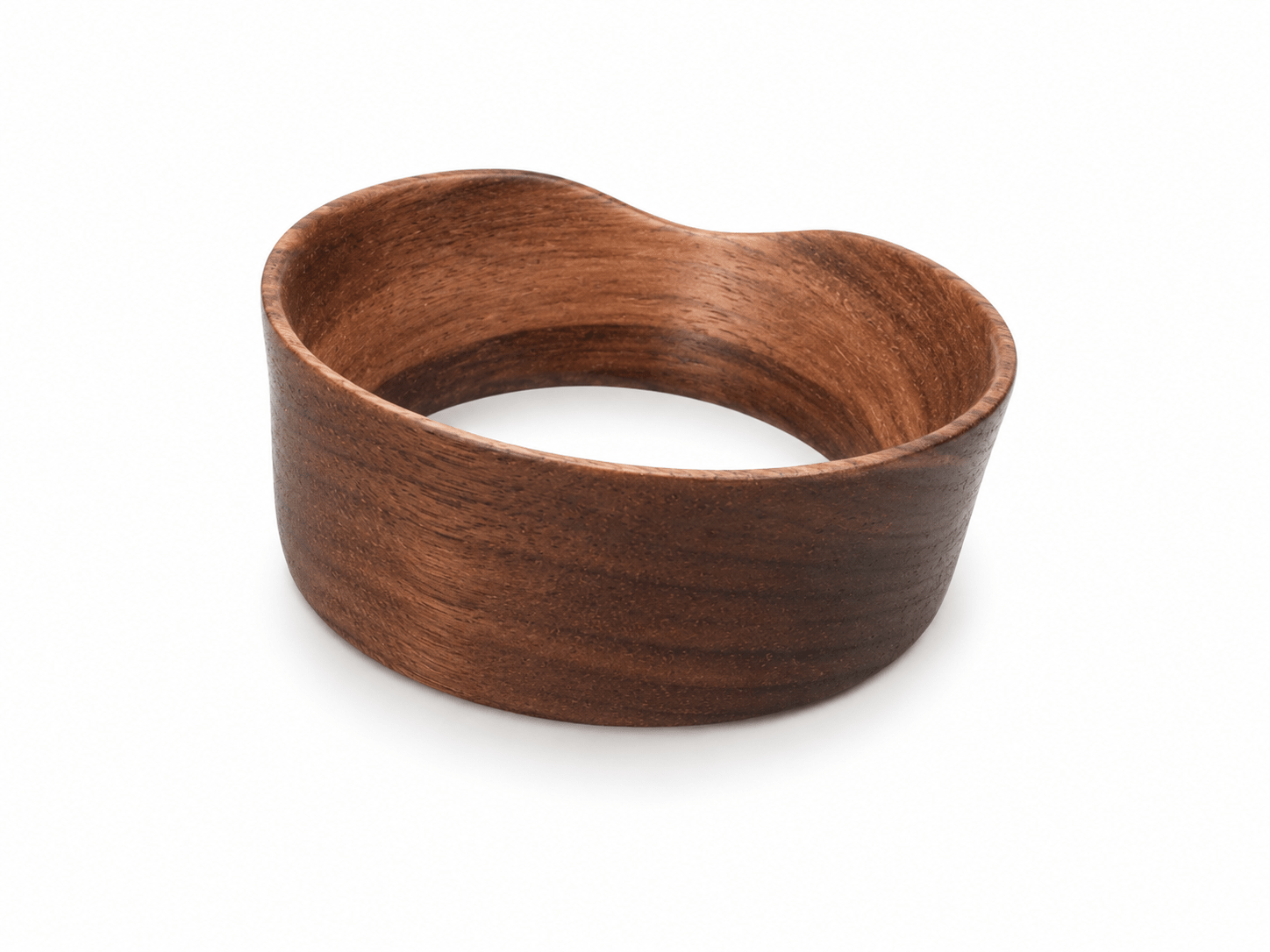 Universal Magnetic 58mm Espresso Dosing Ring | Wooden Coffee Funnel for Baratza, Eureka Mignon & More | Custom Olive, Walnut & Oak Barista Accessories