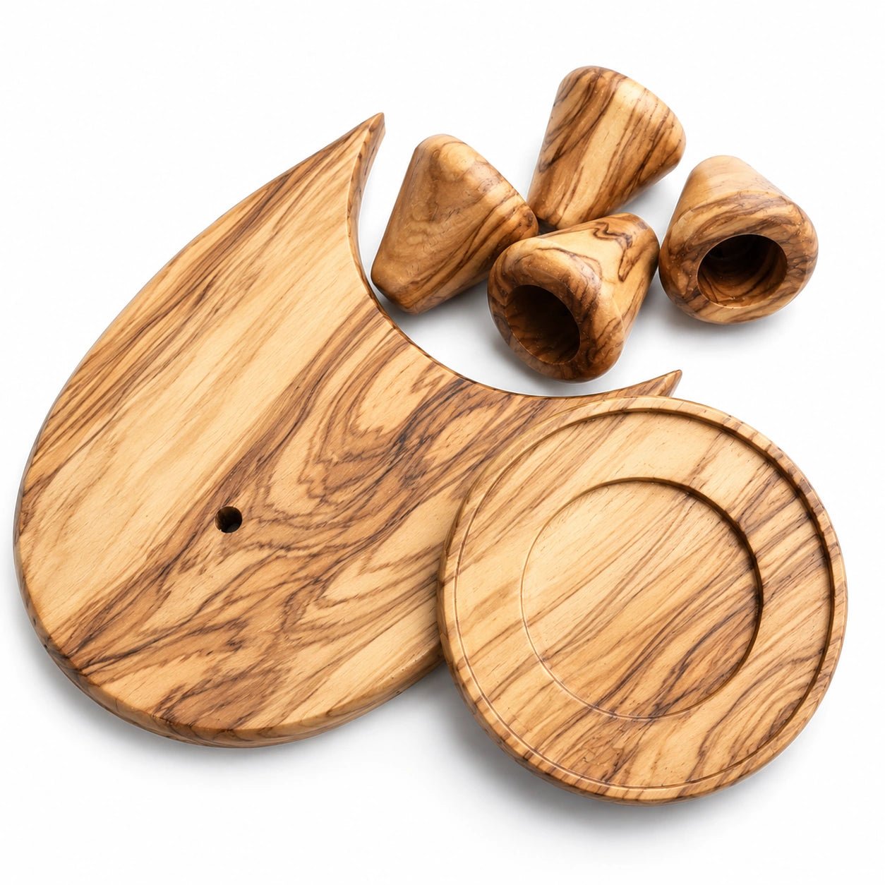 Set de acento de madera para molinillo de café Niche Zero