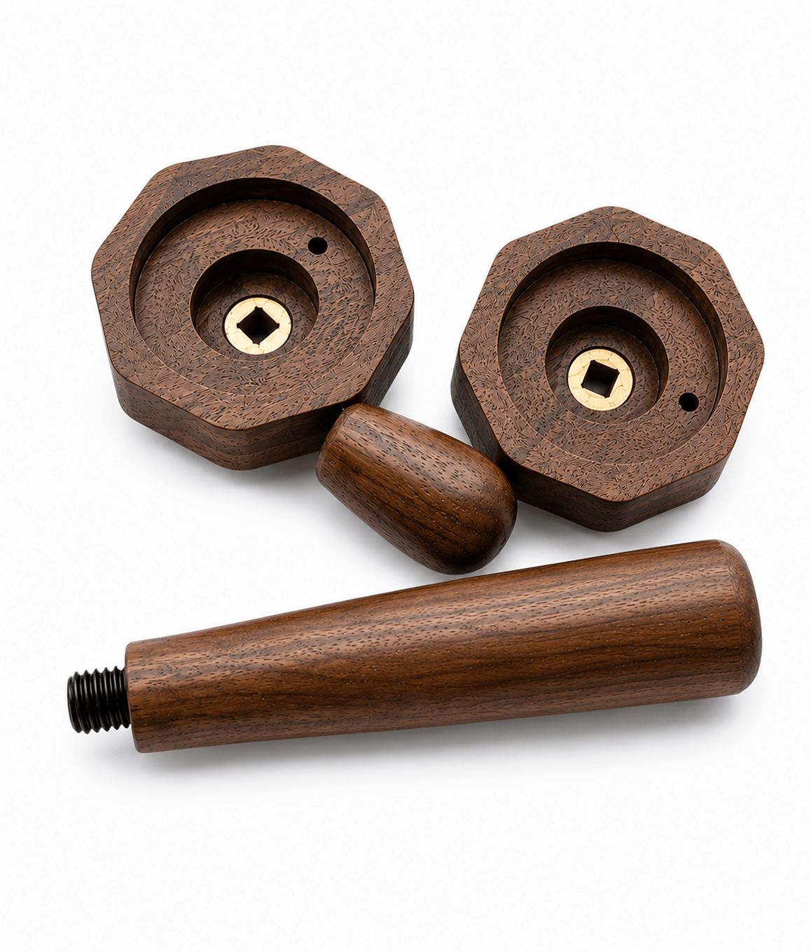 Wood Customization Set for Rocket Appartamento TCA | Complete Wooden Upgrade Kit for Espresso Machine | Walnut, Oak Custom Mods