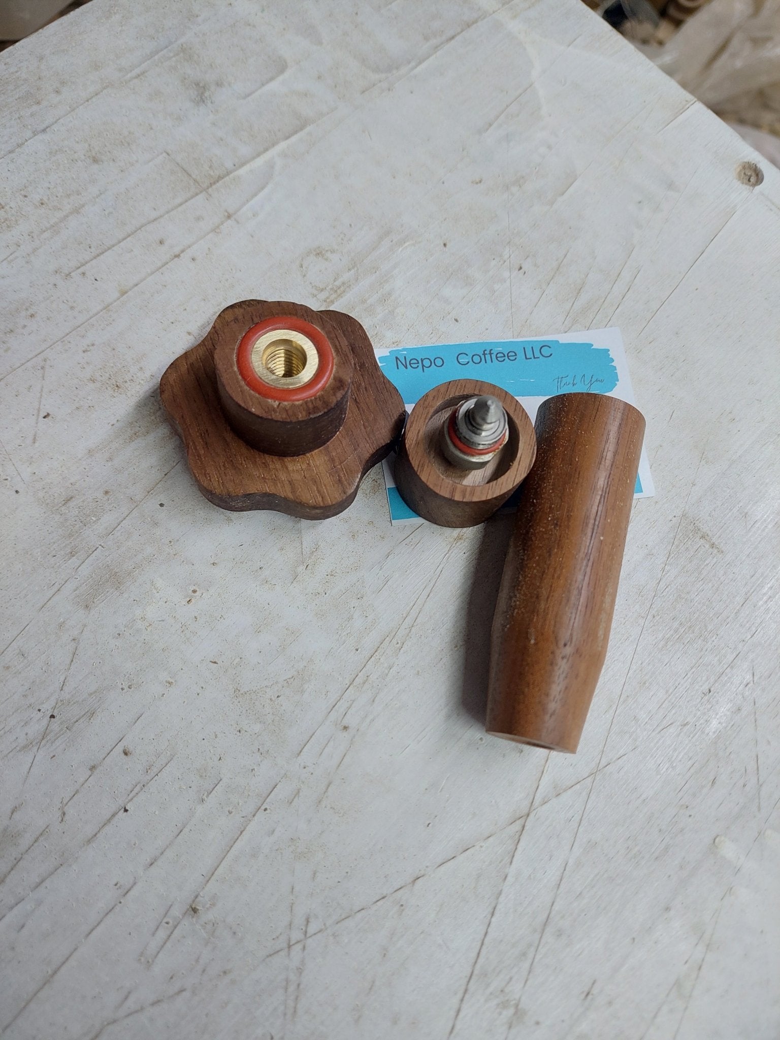 Wood Set For Bellman Stovetop Milk Steamer 50SS