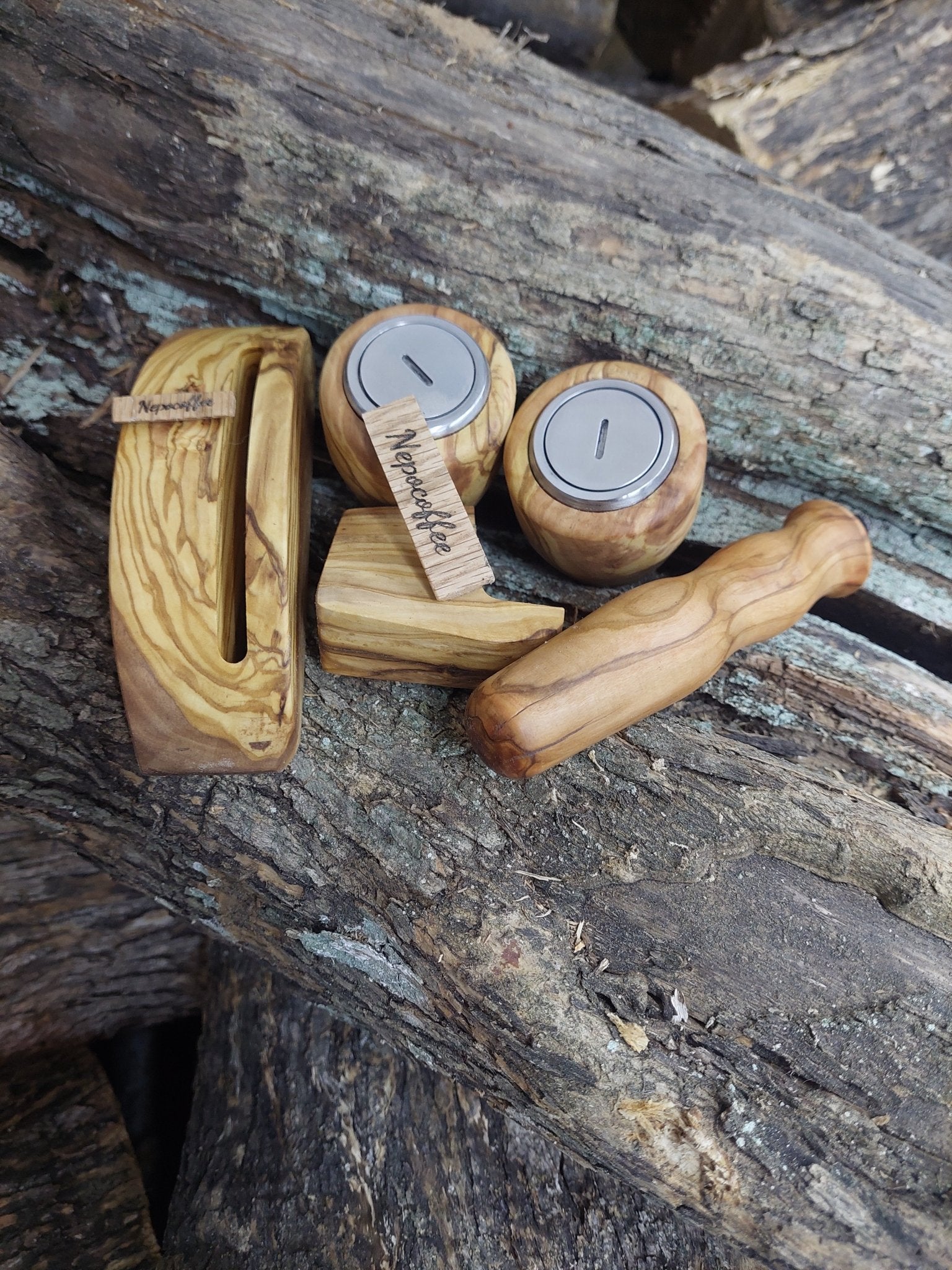 Wood Set For La Marzocco Linea Mini Olive / Walnut / Oak etc..12