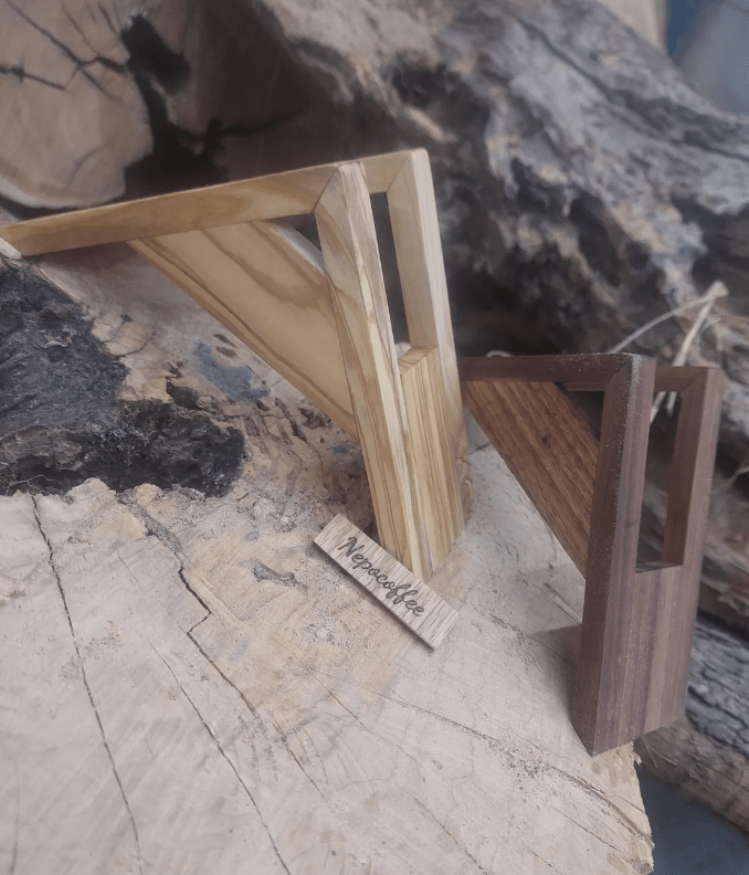 Wooden Coffee Filter Paper Storage V60
