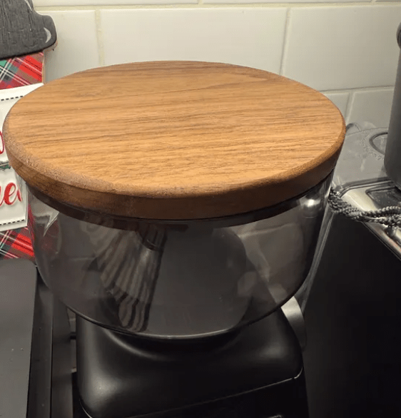 Wooden Hopper Lid For Breville   Express & pro  Bean