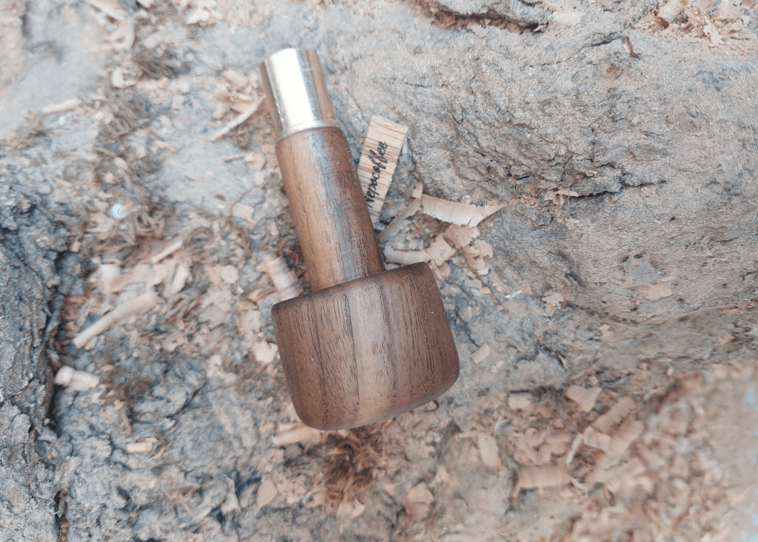 Wooden Rancilio Silvia Steam Knob v1  reinforced with metal ( not compatible with v2)