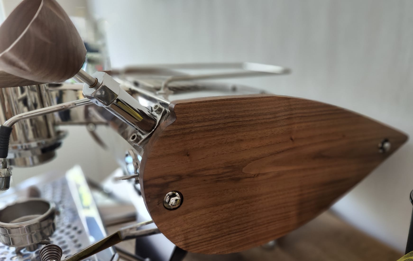 Wooden Set For Kees Van Der Westen Speedster Espresso machine